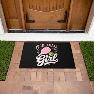 Tapete Jogadora de Pickleball Menina