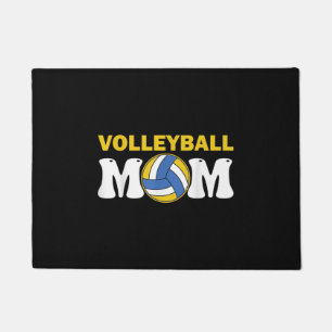 Tapete Jogadora Engraçada no Dia da Camisa de Voleibol Fe