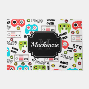 Tapete Jogo de Vídeo Retroativo