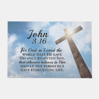 John 3:16 Deus tão adorou a Cruz Mundial de Madeir