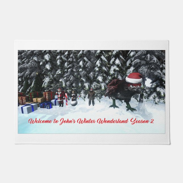 Tapete John's Winter Wonderland Season 2 Türmatte (Frente)