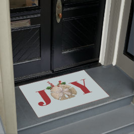Tapete Joy Christmas Sand Dollar Holly Berries Coastal