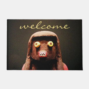 Tapete Kachina Doll Photo Welcome Script Cute Whimsical