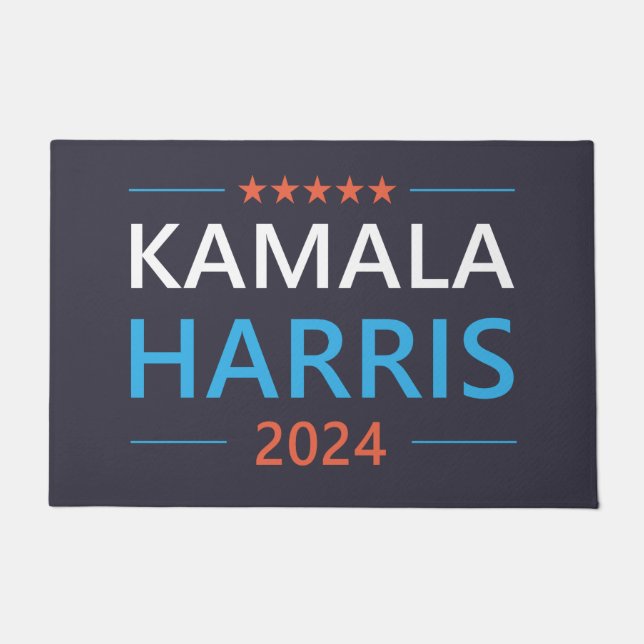 Tapete Kamala Harris 2024 para o Presidente (Frente)