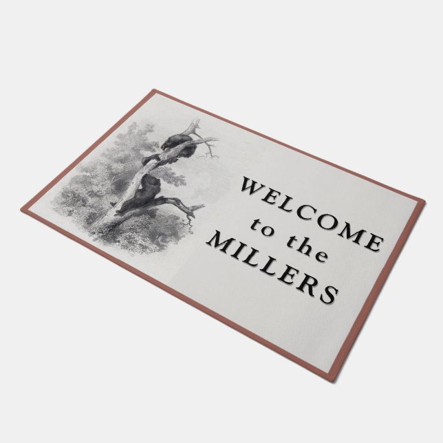 Tapete Karl Bodmer - Les Ours Bears (Inclinado)