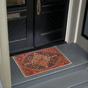 Tapete Kashan Poshti Impressão do Rug Persa Central