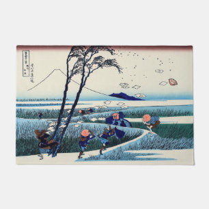 Tapete Katsushika Hokusai - Ejiri na província de Suruga