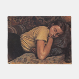 Tapete Katya dormindo (por Serebriakova)