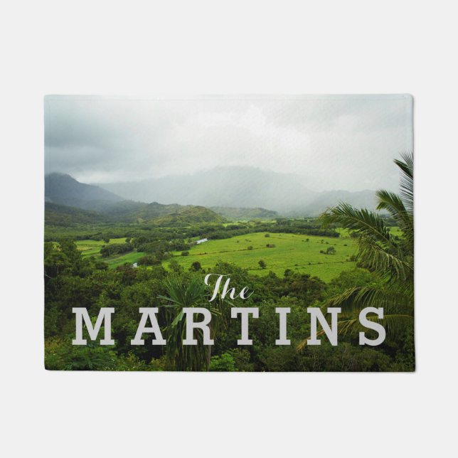 Tapete Kauai, cena paisagística do Havaí (Frente)