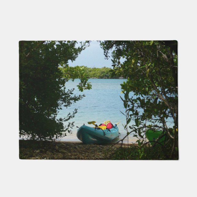 Tapete Kayaking em Ruas. Thomas Ilhas Virgens dos EUA (Frente)