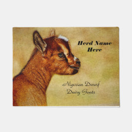 Tapete Kid de Cabra Dada Nigeriana Personalizada