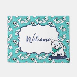 Tapete KiniArt Cutieface Westies Doormat