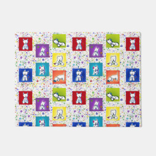 Tapete KiniArt Flowerbox Westies