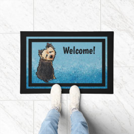 Tapete KiniArt Norwich Terrier Doormat