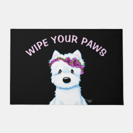 Tapete KiniArt Westie Blossom