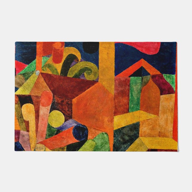 Tapete Klee - Paisagem com Sinalizadores (Frente)