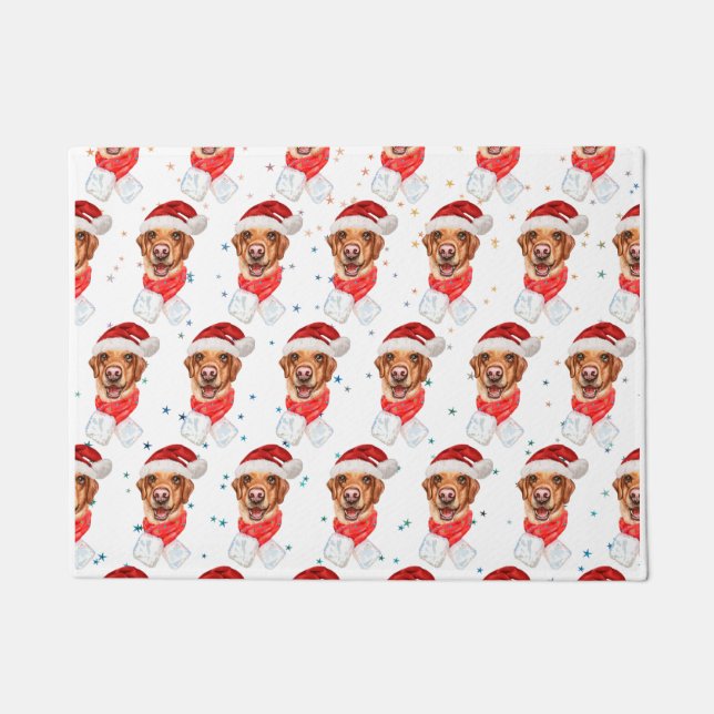 Tapete Labrador Dog Breed Christmas (Frente)