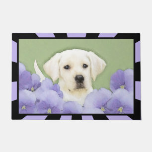 Tapete Labrador Retriever Puppy Pintura Original