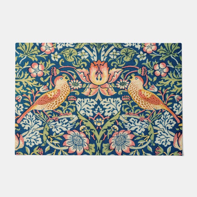 Tapete Ladrão de Morango, William Morris (Frente)