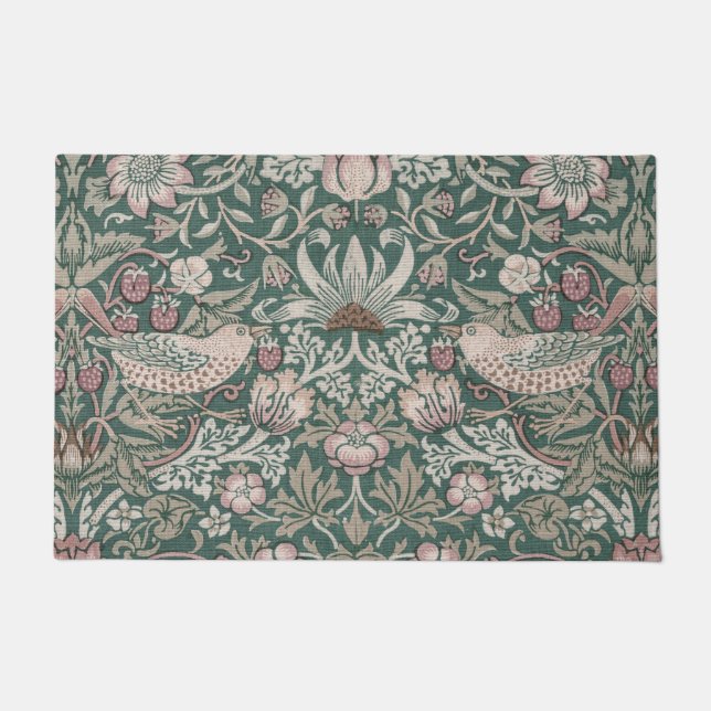 Tapete Ladrão de Morango, William Morris (Frente)