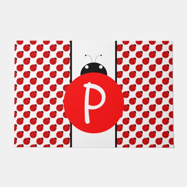 Tapete Ladybug Monograma (Frente)