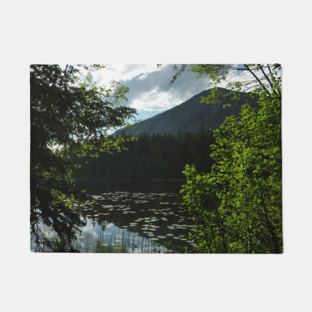 Tapete Lago Johns I no Parque Nacional Glacier (Frente)