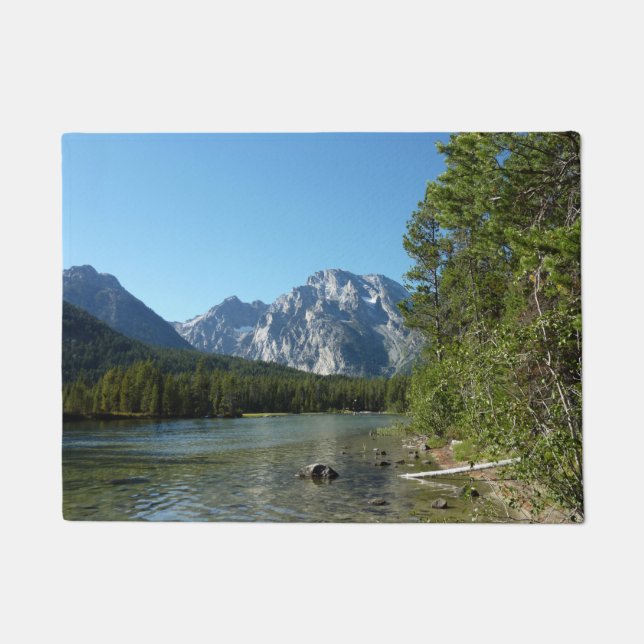Tapete Lago Leigh no Parque Nacional Grand Teton (Frente)