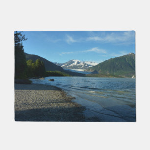 Tapete Lago Mendenhall na paisagem de Juneau Alasca