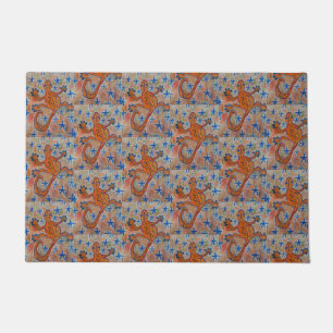 Tapete Laranja Gecko Door Mat