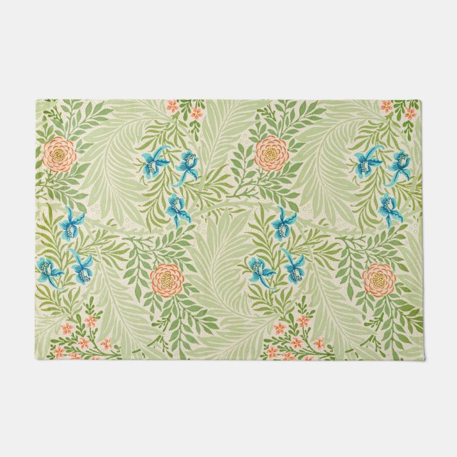 Tapete Larkspur Pattern (por William Morris) (Frente)