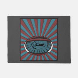 Tapete Lastenrad im Auge mit Strahlen