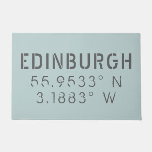 Tapete Latitude e Longitude de Edimburgo