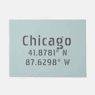 Tapete Latitude Longitude de Chicago