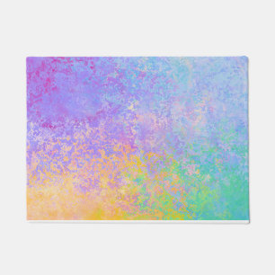 Tapete Lavanda Abstrato de Tinta de Álcool Pastel Neon