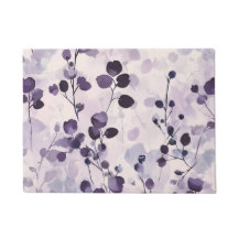 Lavanda Eucalyptus Watercolor Floral