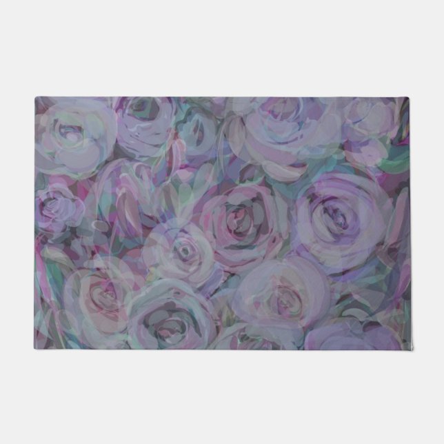 Tapete Lavanda Rosa Watercolor Art (Frente)
