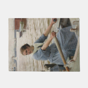 Tapete Leite Maid em um Barco Remoso (por Albert Edelsens