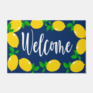 Tapete Lemon Doormat, Porta Personalizada, Personalizada