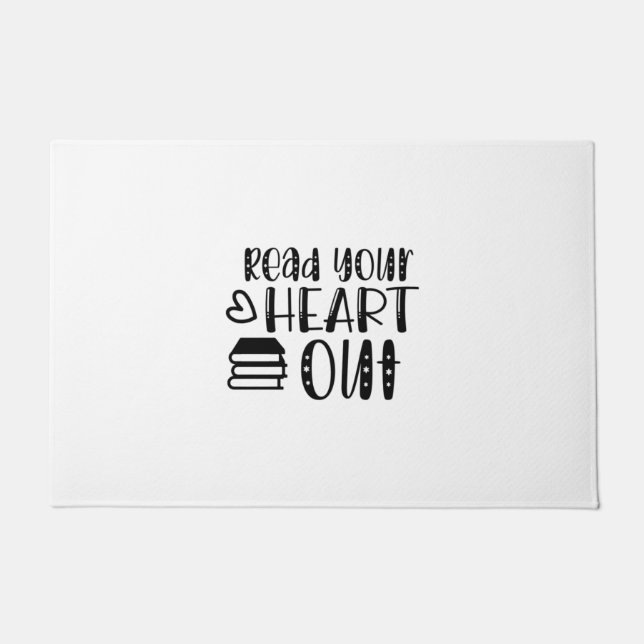 Tapete Lendo Arte Ler Seu Coração (Frente)