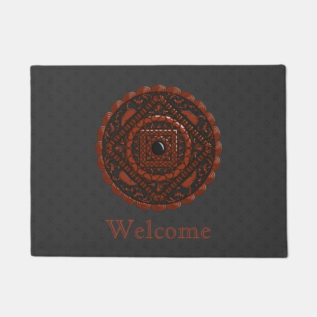 Tapete Leo Mandala Doormat (Frente)