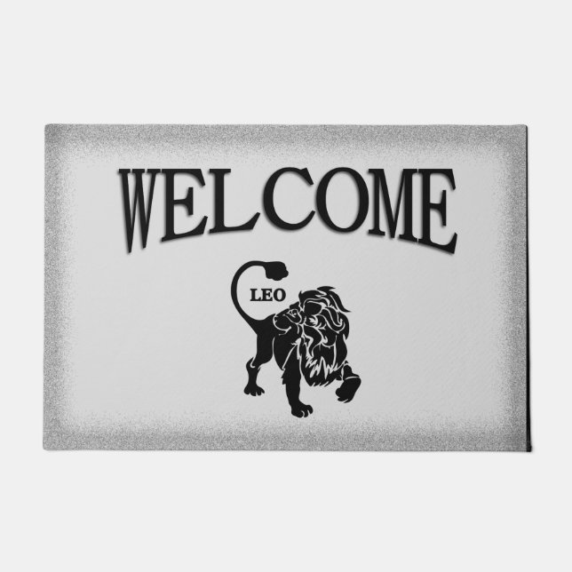 Tapete Leo Zodiac Welcome Mat (Frente)
