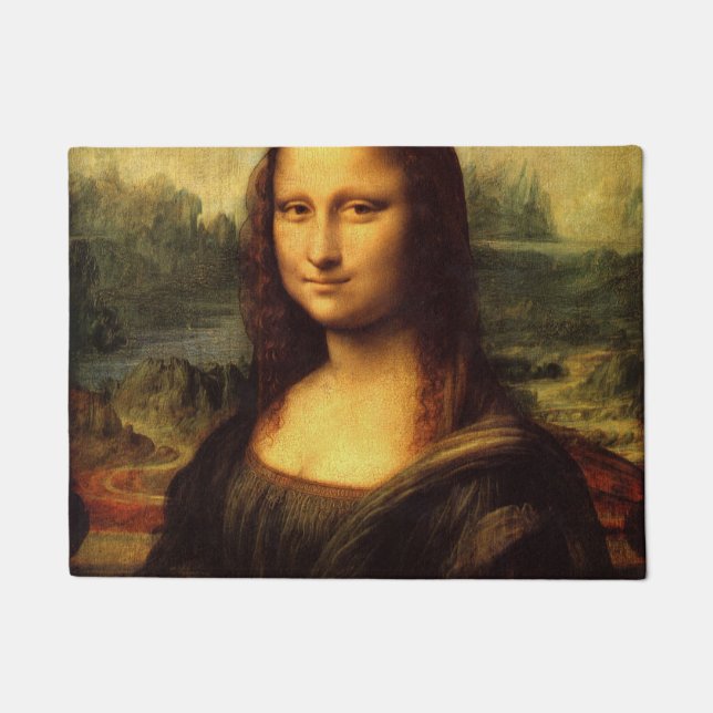 Tapete LEONARDO DA VINCI - Mona Lisa, La Gioconda 1503 (Frente)