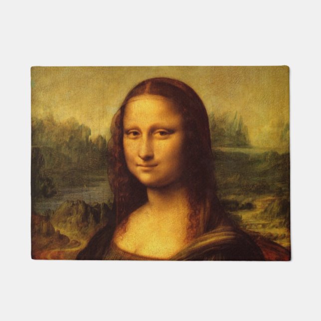 Tapete Leonardo Da Vinci Mona Lisa Pintura De Arte Bela (Frente)