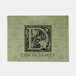 Tapete Letra D - Primeira Letra Monograma Personalizado