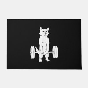Tapete Levantamento De Peso De Gatos E Giro