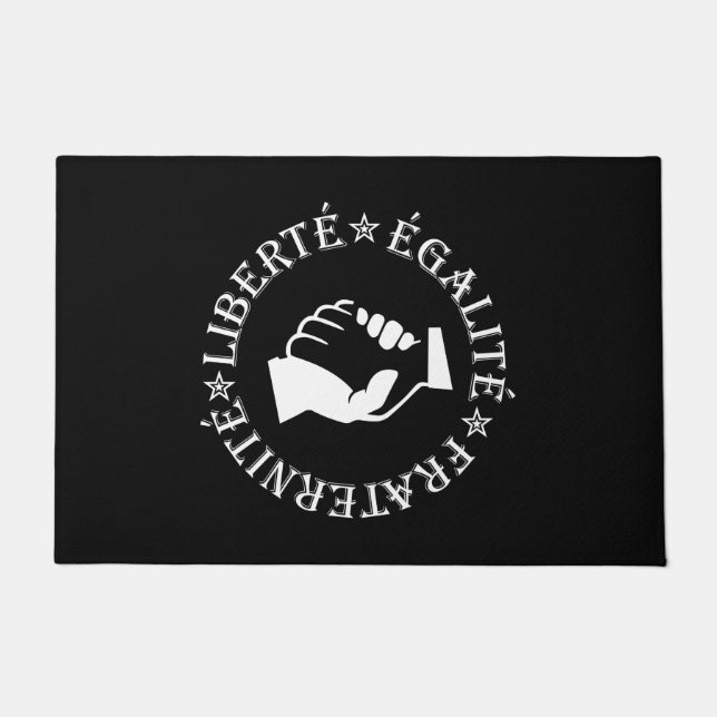Tapete Liberdade, igualdade, fraternidade (Frente)