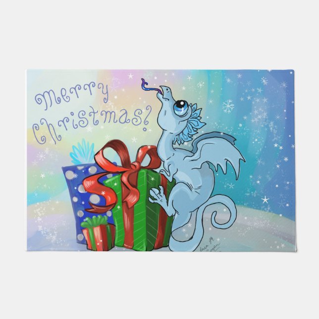 Tapete lil' Dragon Snowflake (Frente)