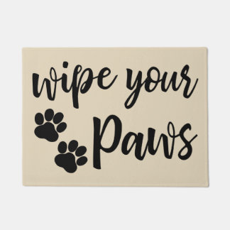 Tapete Limpe seu Doormat das patas