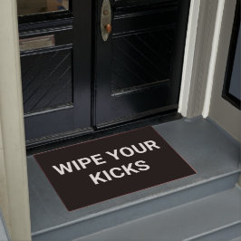 Tapete Limpe seus pontapés