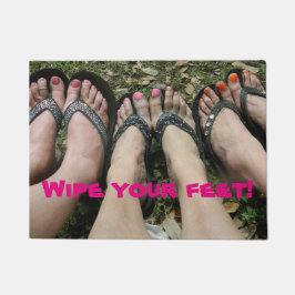 Tapete Limpe sua porta de pés Matt
